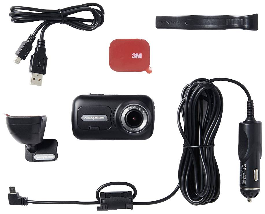 NextBase 322GW Dashcam Blickwinkel horizontal max.=140° 12 V, 24V