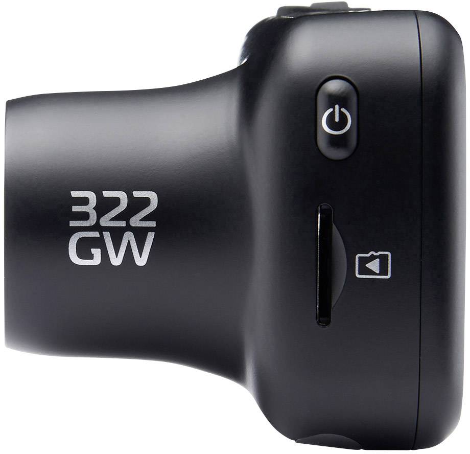 NextBase 322GW Dashcam Blickwinkel horizontal max.=140° 12 V, 24V