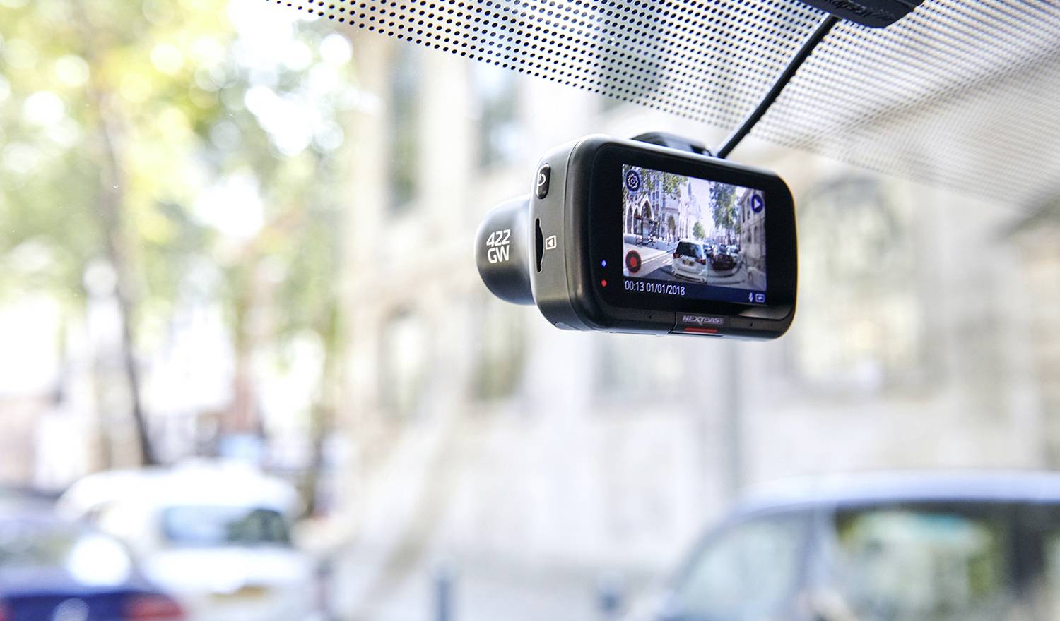 NextBase 422GW Dashcam Blickwinkel horizontal max.=140 ° 12 V, 24 V