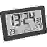 Horloge radiopilotée TFA Dostmann 60.2557.01 radiopiloté(e) 206 mm x 30 mm x 130 mm noir grand écran