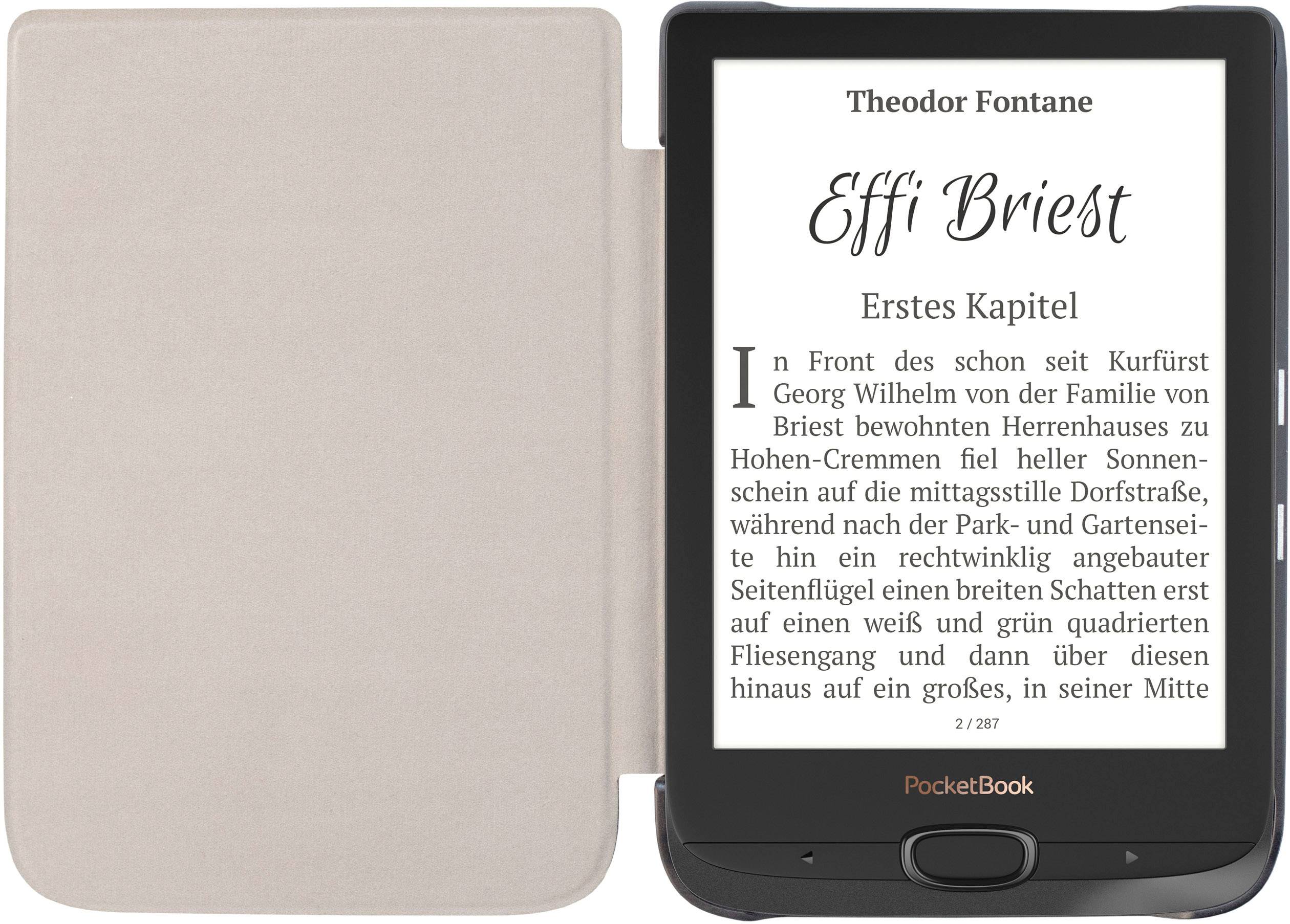 PocketBook Touch HD3 + Cover eBook-Reader 15.2cm (6 Zoll) Schwarz, Grau