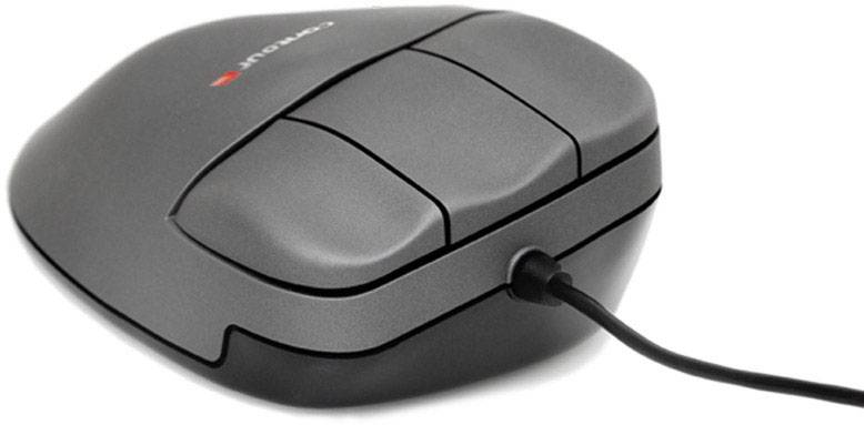 Contour Design Mouse M USB Maus Optisch Ergonomisch Grau