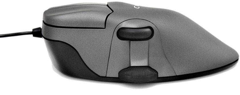 Contour Design Mouse M USB Maus Optisch Ergonomisch Grau
