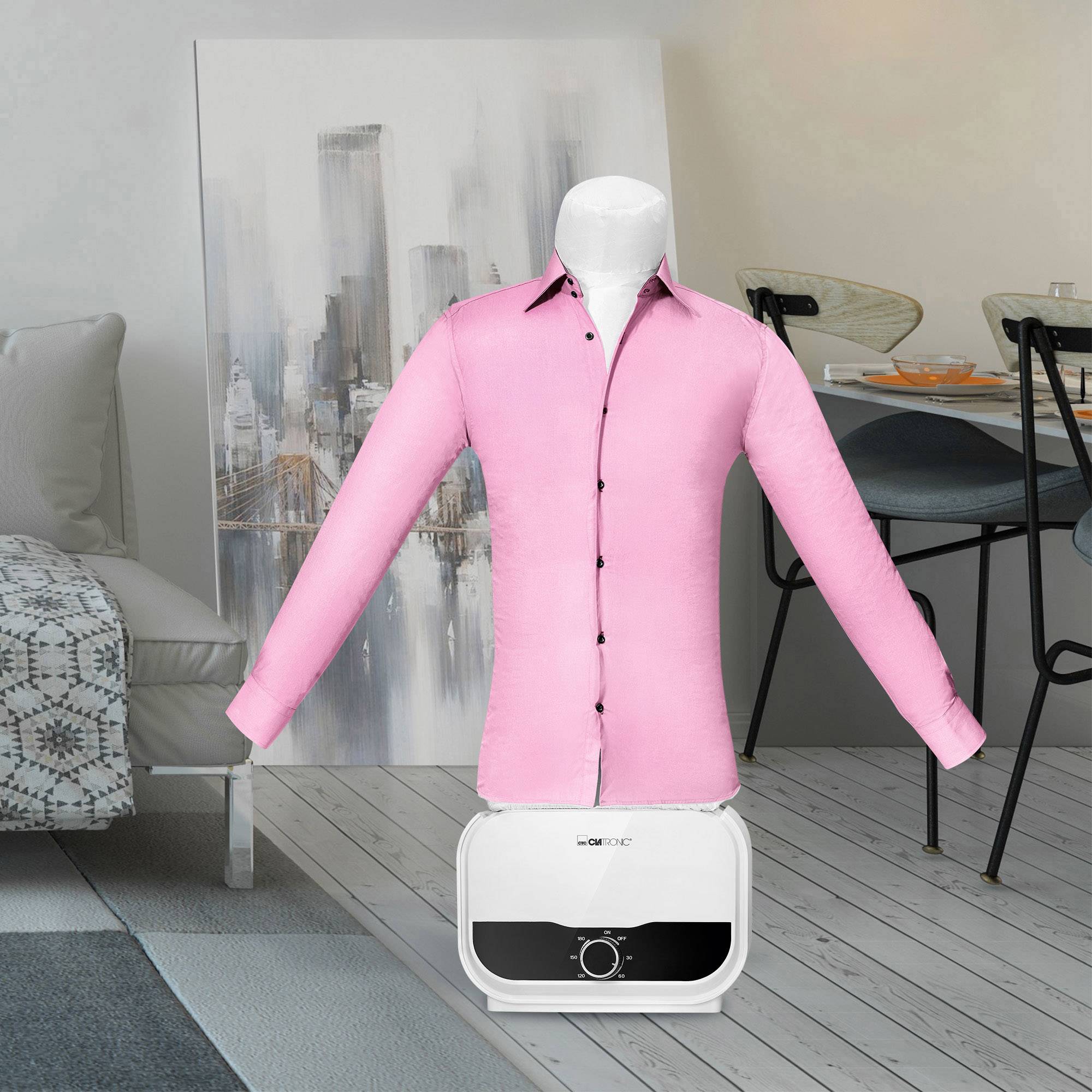 Clatronic HBB 3734 Hemdenbügler Weiß 1200W