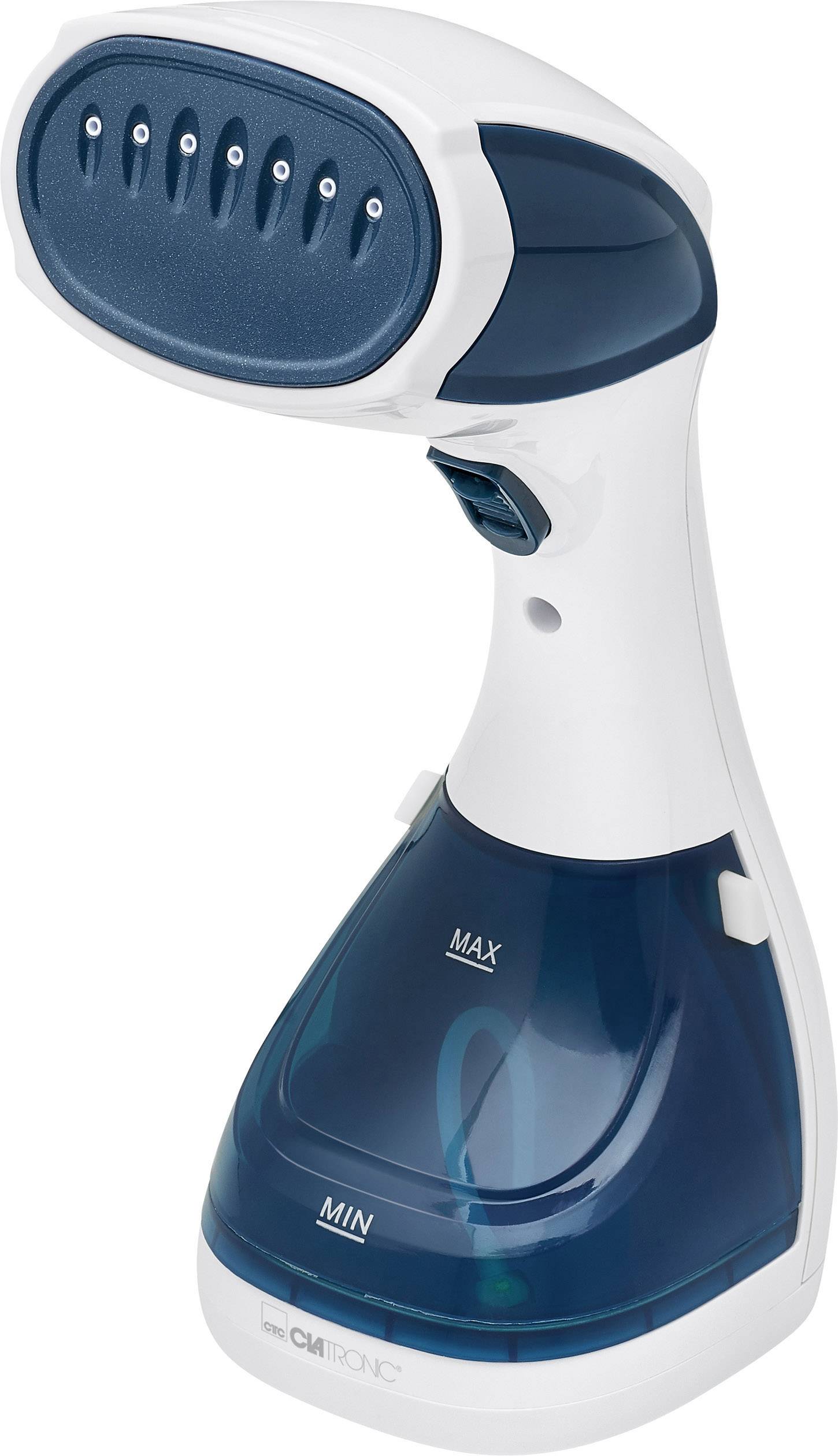 Clatronic DB 3717 Dampfglätter Weiß, Blau 1100 W