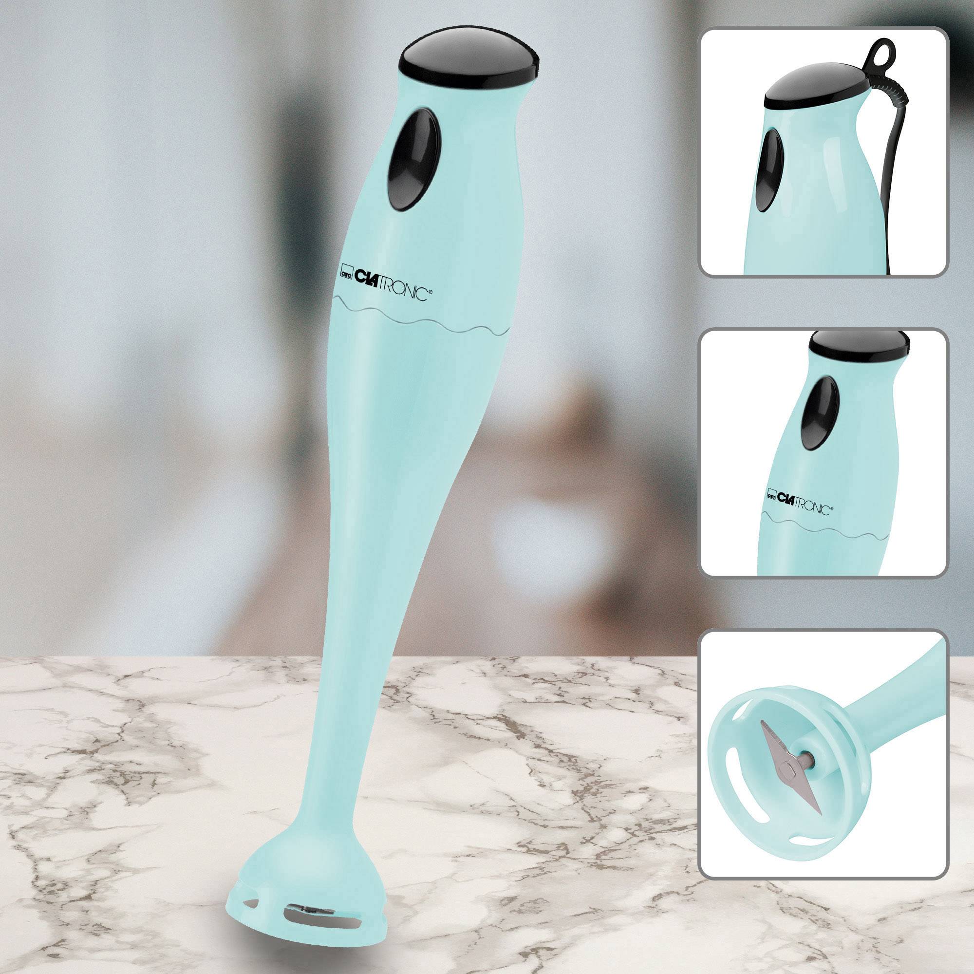 Clatronic SM 3577 Stabmixer 180W mit Mixbecher Mint