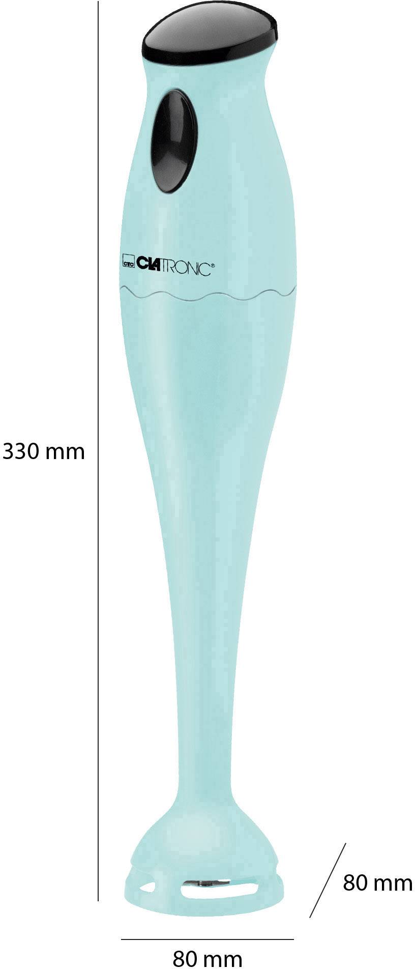 Clatronic SM 3577 Stabmixer 180W mit Mixbecher Mint