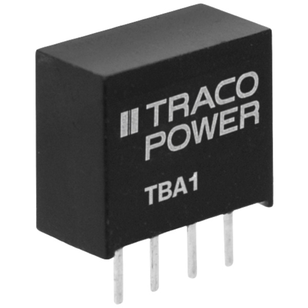 TracoPower TBA 1-1219 DC/DC-Wandler, Print 110 mA 1 W Anzahl Ausgänge: 1 x Inhalt