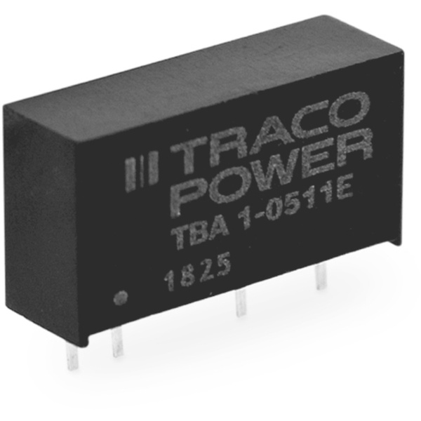 TracoPower TBA 1-0522E DC/DC-Wandler, Print 41mA 1W Anzahl Ausgänge: 2 x Inhalt 1St.