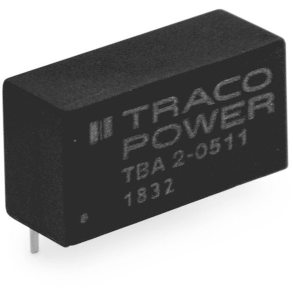 TracoPower TBA 2-0513 DC/DC-Wandler, Print 130 mA 2 W Anzahl Ausgänge: 1 x Inhalt 1 St.