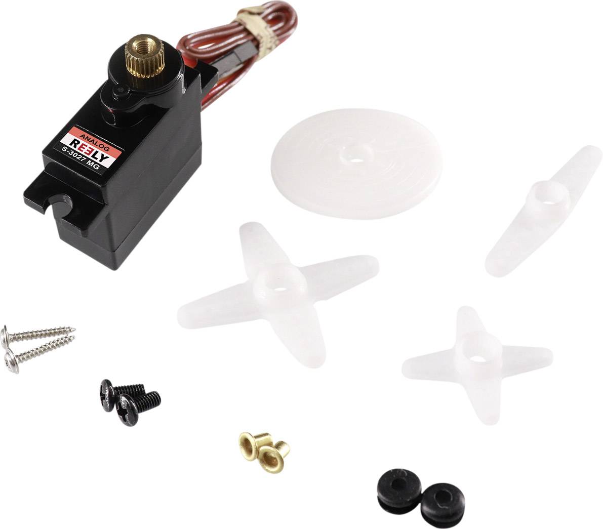 Reely Micro-Servo Analog-Servo Getriebe-Material: Metall Stecksystem: JR