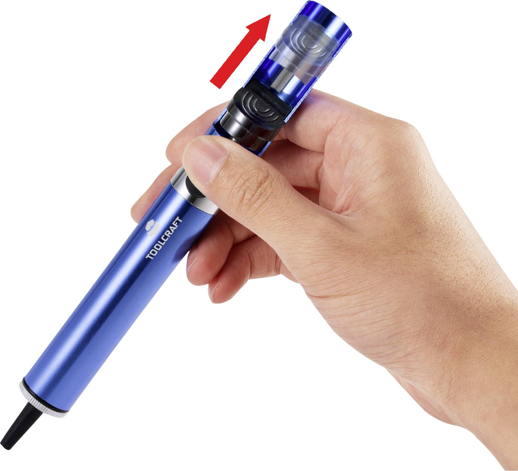 TOOLCRAFT Adjustable Starter Set Lötkolben-Set 230V 60W Bleistiftform +200 - +450°C inkl. Lötzinn, inkl. Lötspitze, inkl. Ablage