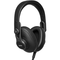 AKG K371 Over Ear Kopfhörer kabelgebunden Schwarz Noise Cancelling Faltbar Studio AKG K371 Over Ear Kopfhörer kabelgebunden Schwarz Noise Cancelling Faltbar Studio