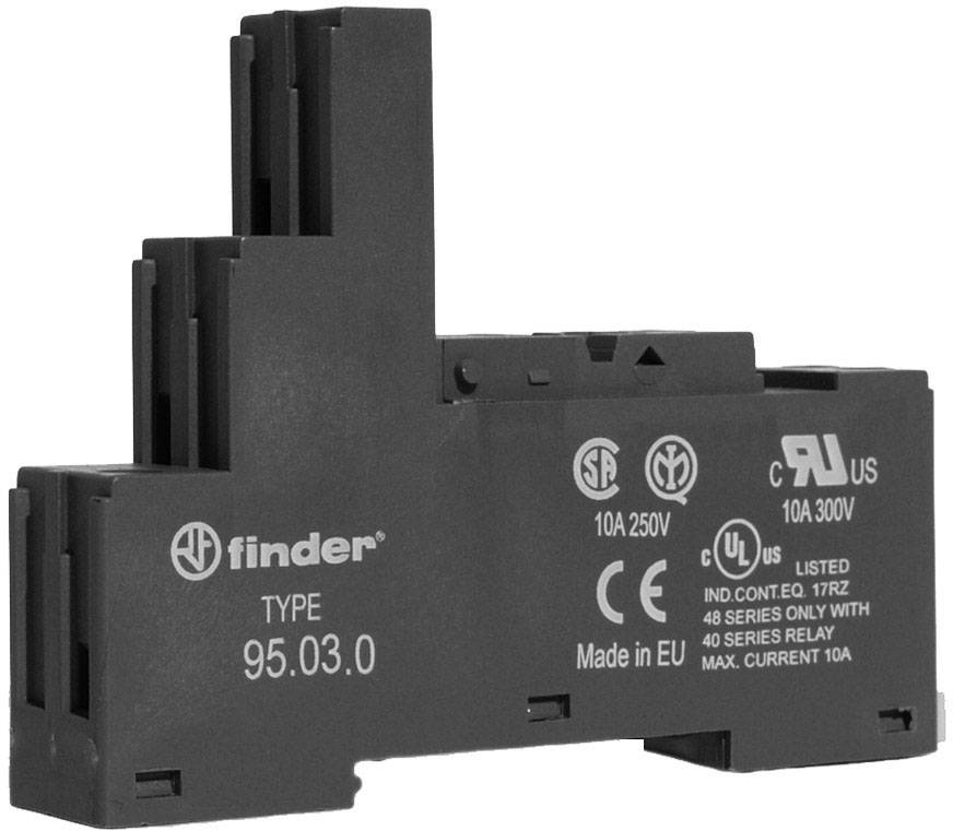 Finder 95.03.0 Relaissockel Passend für Serie (Relais): Finder Serie 40 Tray 10St.