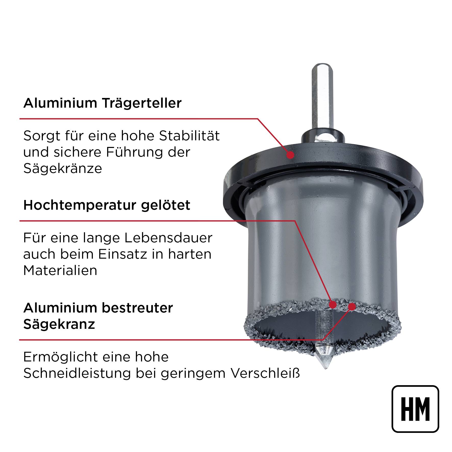 Kwb 83 T55SB 499483 Lochsägen-Set 83mm 1St.