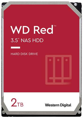 Western Digital WD20EFAX Interne Festplatte 8.9cm (3.5 Zoll) 2TB Red™ Bulk SATA III