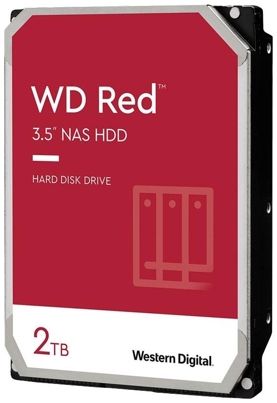Western Digital WD Red™ 2 TB Interne Festplatte 8.9 cm (3.5 Zoll) SATA 6 Gb/s WD20EFAX Bulk