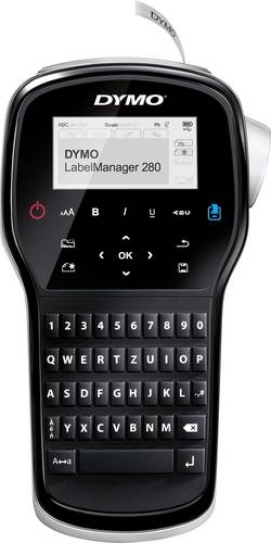 LabelManager 280P Qwerty Beschriftungsgerät Geeignet für Schriftband: D1 6 mm, 9 mm, 12mm