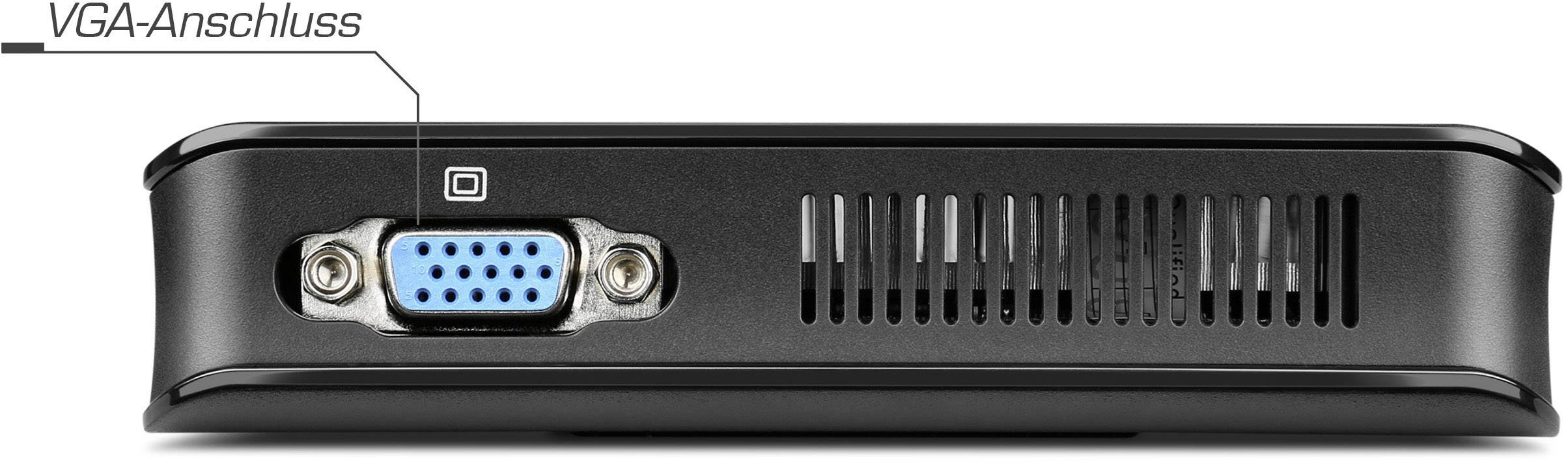 CSL Computer Narrow Box Ultra HD Compact Mini PC Intel Celeron N4100 (4 x 1.1 GHz / max. 2.4 GHz) 4 GB RAM  64 GB eMMC  Win 10 Home