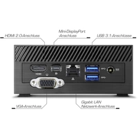 Asus PN40 Mini PC Intel Celeron N4100 (4 x 1.1GHz / max. 2.4GHz) 8GB RAM 240GB SSD Win 10 Pro Asus PN40 Mini PC Intel Celeron N4100 (4 x 1.1GHz / max. 2.4GHz) 8GB RAM 240GB SSD Win 10 Pro