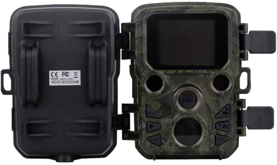 Denver WCS-5020MK2 Wildkamera 8 Megapixel Low-Glow-LEDs Camouflage, Schwarz