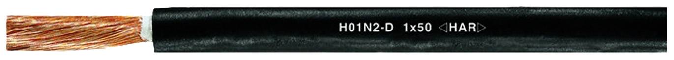HELU 31034-1000 Schweißleitung H01N2-E 1 x 25mm² Schwarz 1000m