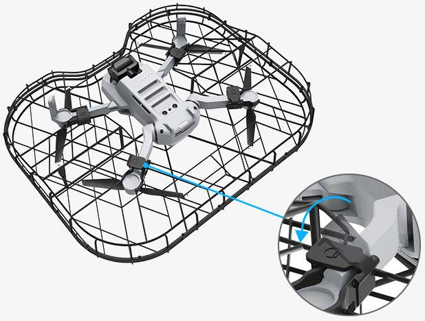 PGYTECH MAVIC MINI Protective Cage Multicopter-Propellerschutz Passend für: DJI Mavic Mini