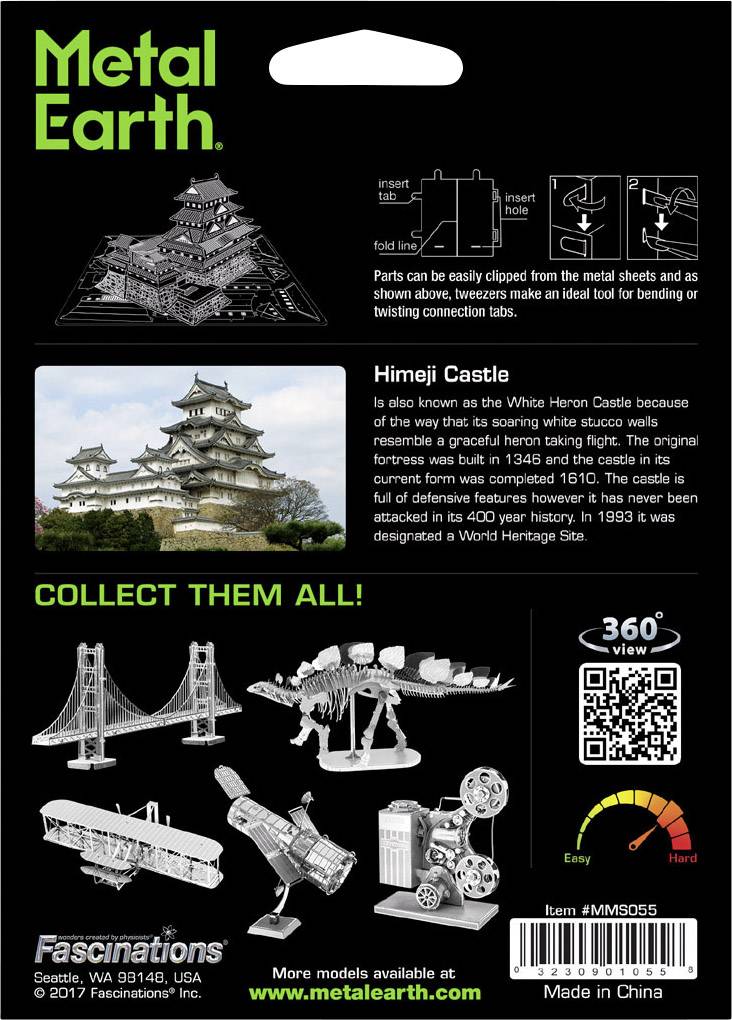 Metal Earth Himeji Castle Metallbausatz