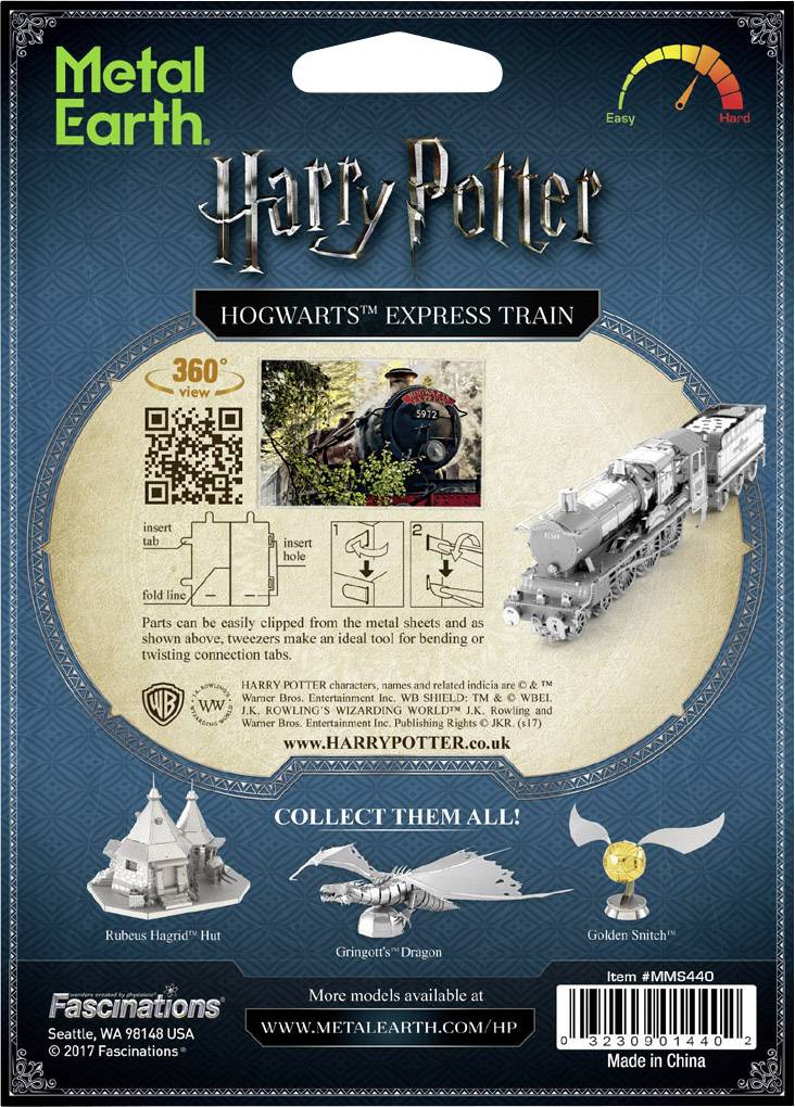Metal Earth Harry Potter Hogwarts Express Train Metallbausatz