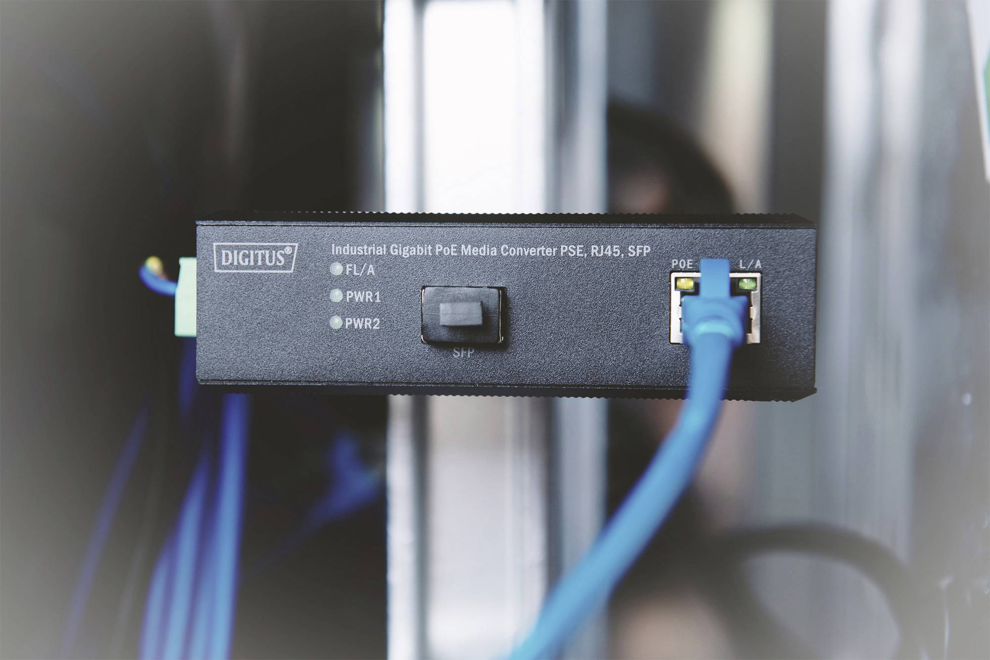 Digitus DN-652104 LAN 10/100/1000 MBit/s, SFP Medienkonverter 10 / 100 / 1000 MBit/s