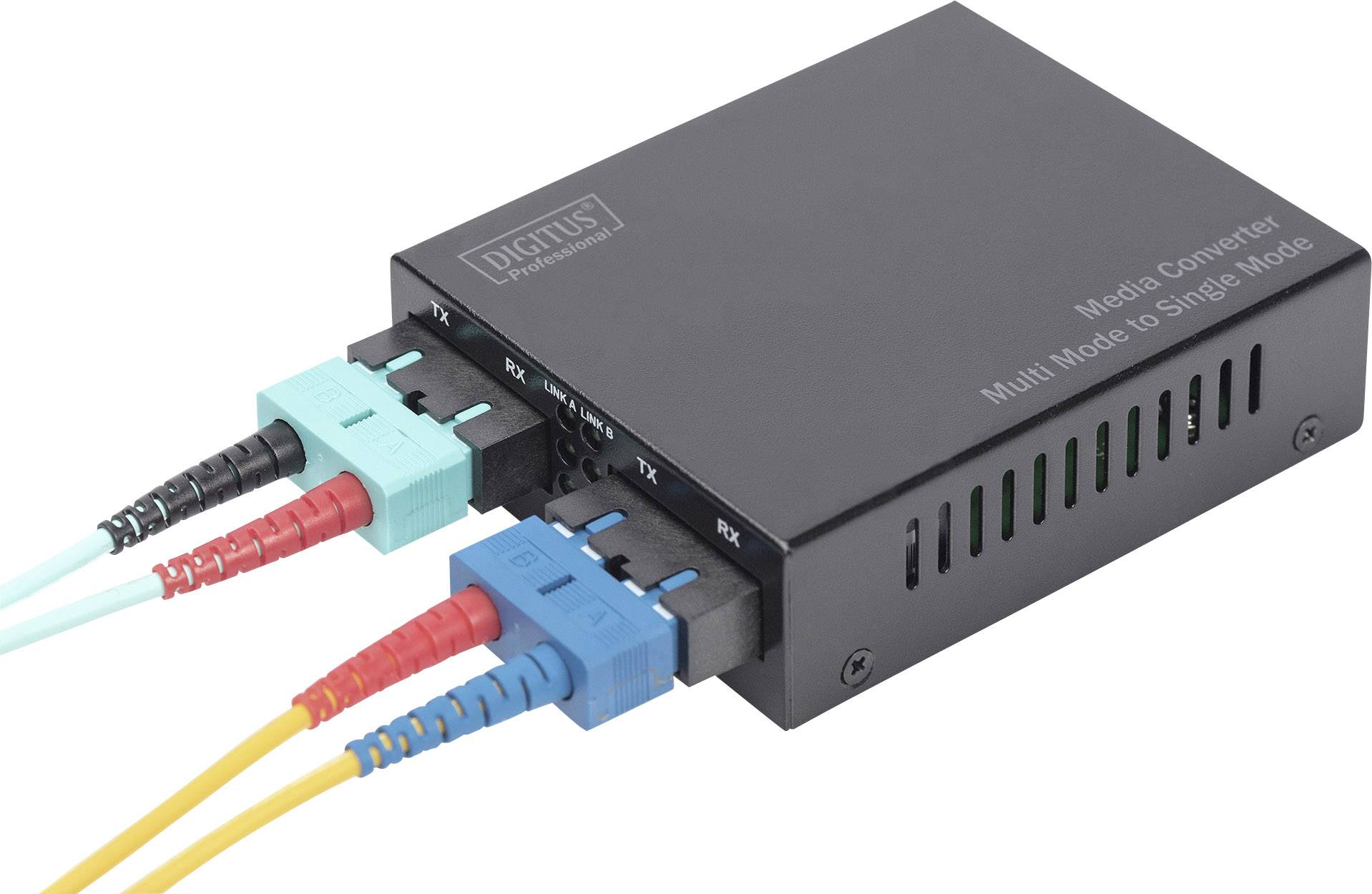 Digitus DN-82024 SC Duplex Medienkonverter 100MBit/s