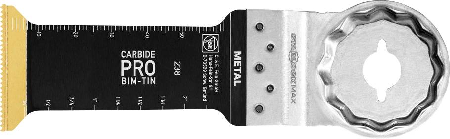 Fein 63502238240 E-CUT CARBIDE PRO Tauchsägeblatt 32mm 10St.
