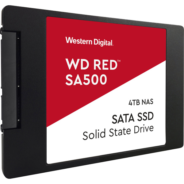Western Digital WD Red™ SA500 4TB Interne SATA SSD 6.35cm (2.5 Zoll) SATA 6 Gb/s WDS400T1R0A