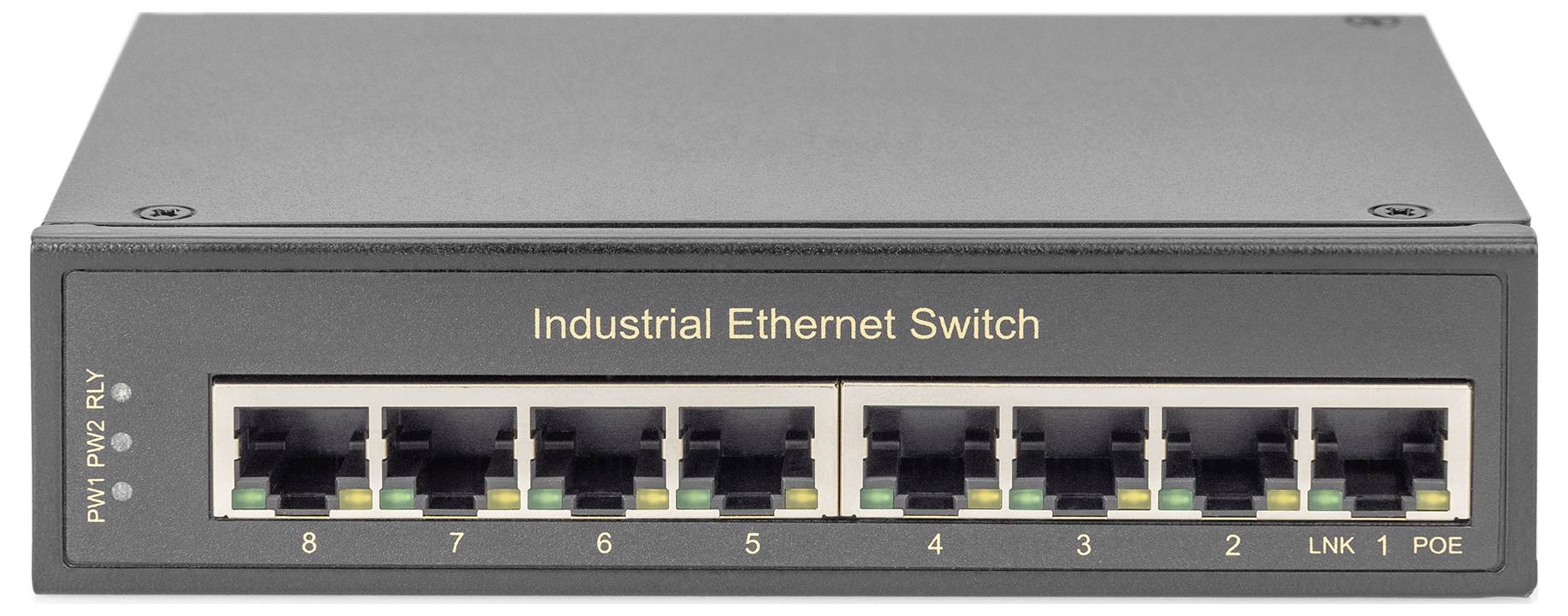 Digitus DN-651108 Industrial Ethernet Switch 8 Port 10 / 100 / 1000 MBit/s
