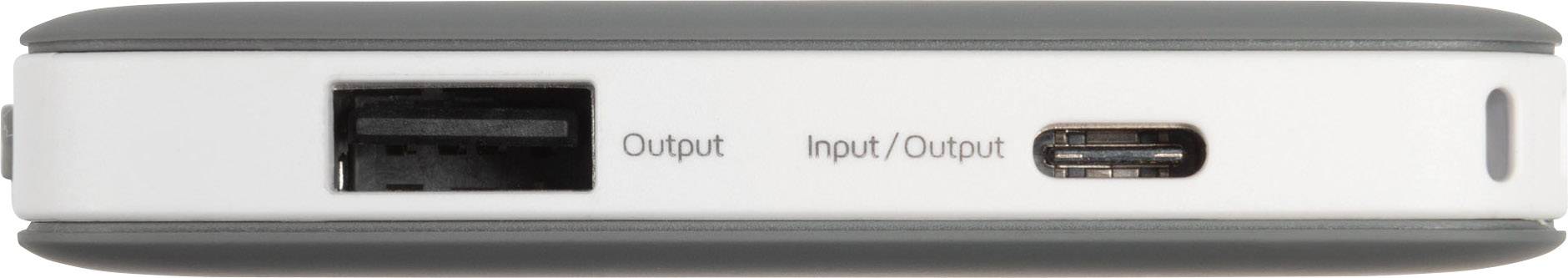 Xtorm by A-Solar Hubble Powerbank 6000 mAh LiPo USB-C™ Grau, Weiß Statusanzeige