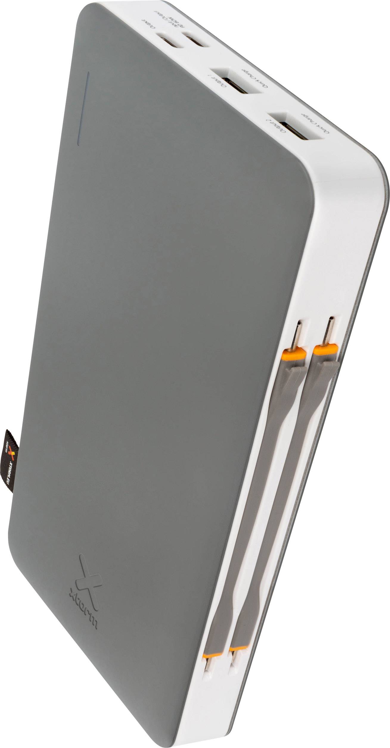 Xtorm by A-Solar Voyager Powerbank 26000 mAh Quick Charge 3.0, Power Delivery Li-Ion USB-A, USB-C® Grau, Weiß Statusanzeige