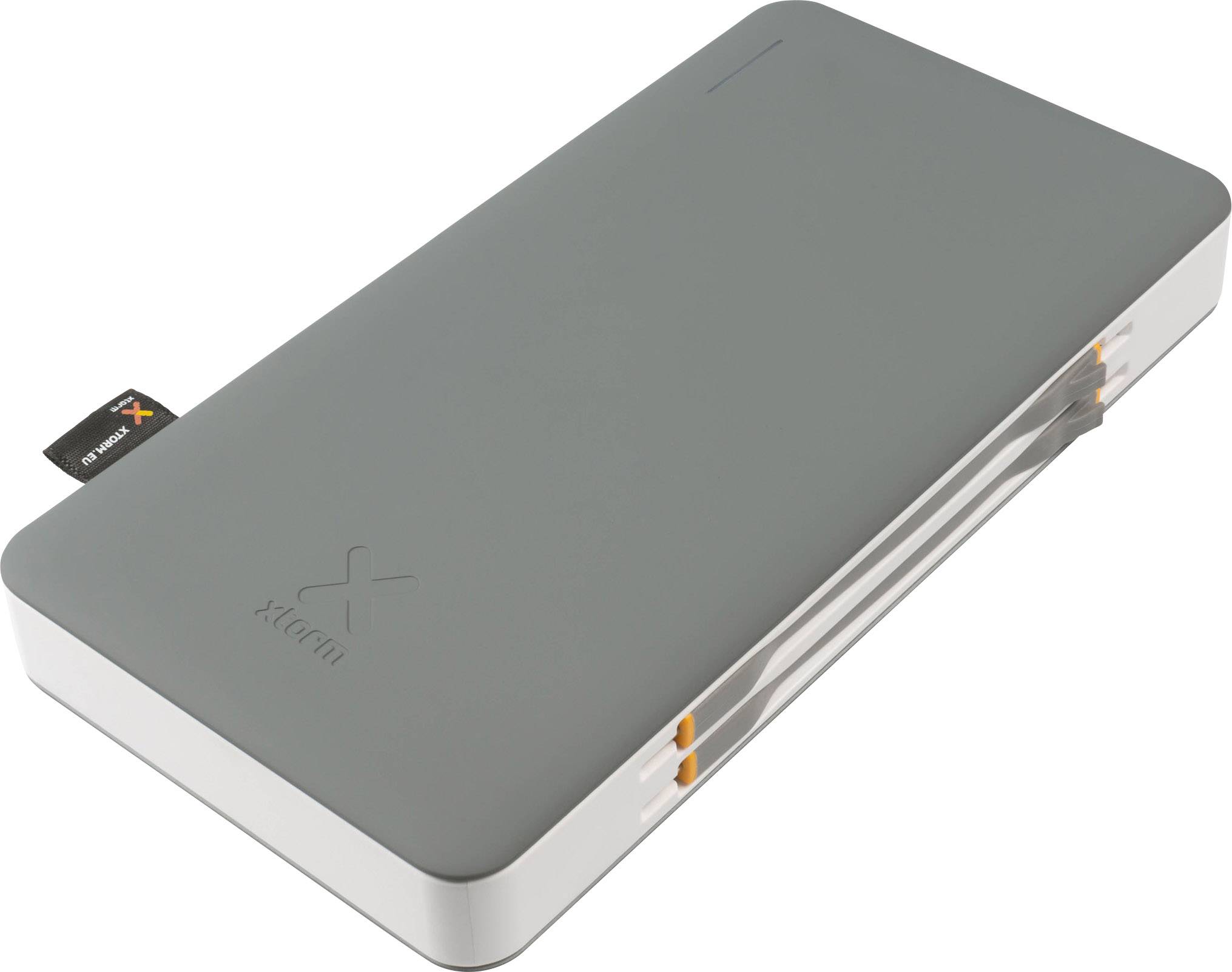 Xtorm by A-Solar Voyager Powerbank 26000 mAh Quick Charge 3.0, Power Delivery Li-Ion USB-A, USB-C® Grau, Weiß Statusanzeige