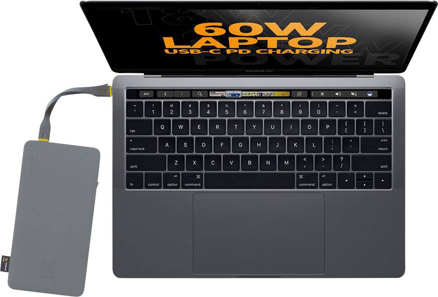 Xtorm by A-Solar Voyager Powerbank 26000 mAh Quick Charge 3.0, Power Delivery Li-Ion USB-A, USB-C® Grau, Weiß Statusanzeige