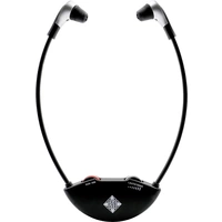 Telefunken T90121 In Ear Kopfhörer Funk Schwarz mit Bluetooth® Basisstation, Lautstärkeregelung Telefunken T90121 In Ear Kopfhörer Funk Schwarz mit Bluetooth® Basisstation, Lautstärkeregelung