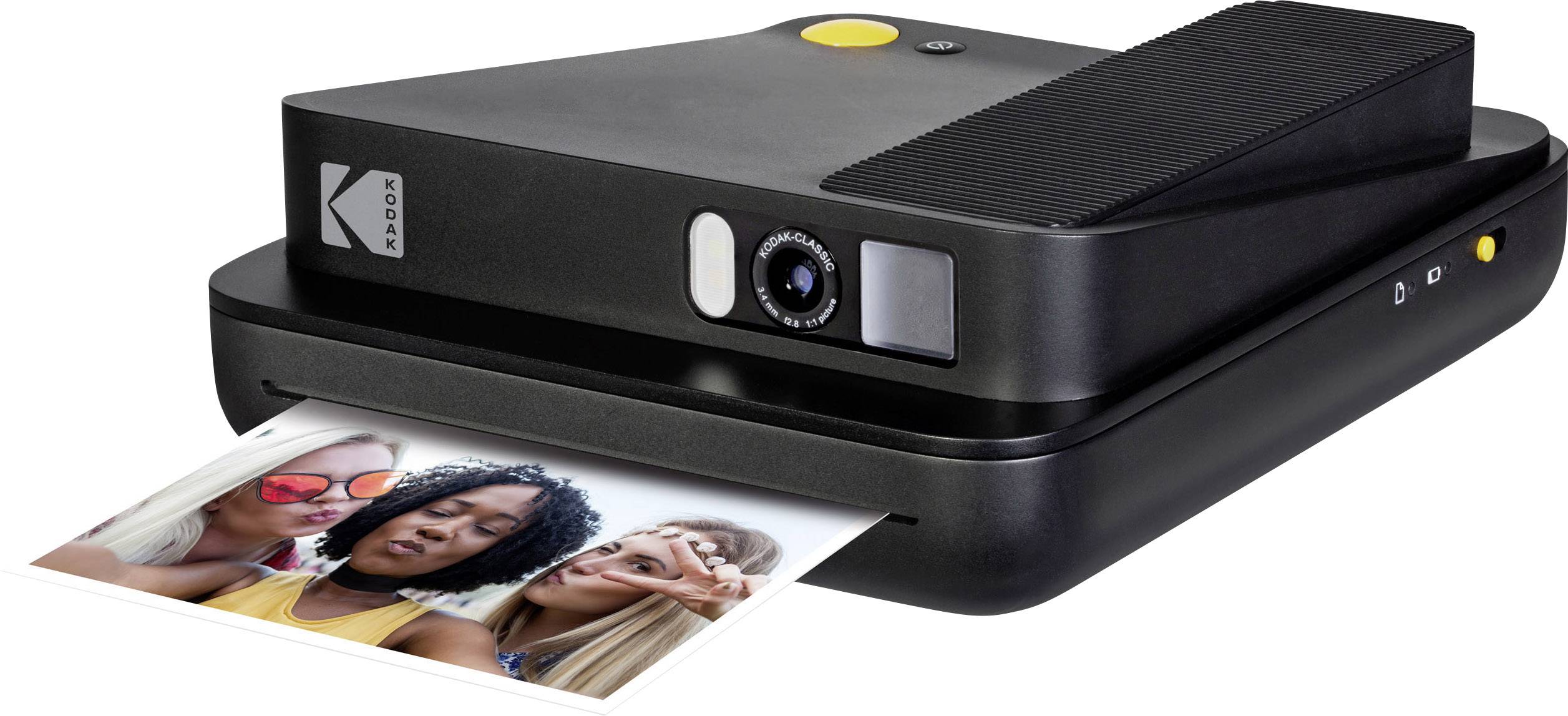 Kodak SMILE Classic Digitale Sofortbildkamera 16 Megapixel Schwarz