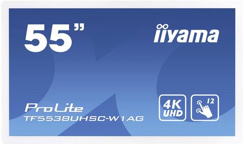 Iiyama ProLite TF5538UHSC Digital Signage Display EEK: B (A+++ - D) 139.7cm (55 Zoll) 3240 x 2160 Pi