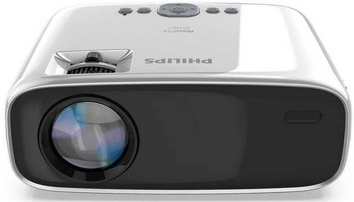 Philips Beamer Neopix Easy+ LCD Helligkeit: 2600lm 800 x 480 WXGA, 1920 x 1080 HDTV 3000 : 1 Grau, S