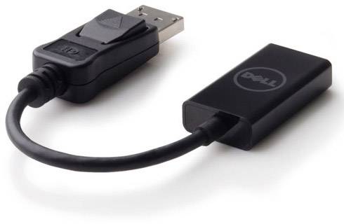 Dell DANAUBC087 DisplayPort / HDMI Adapter [1x DisplayPort Stecker - 1x HDMI-Buchse] Schwarz