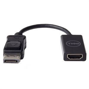 Dell DANAUBC087 DisplayPort / HDMI Adapter [1x DisplayPort Stecker - 1x HDMI-Buchse] Schwarz