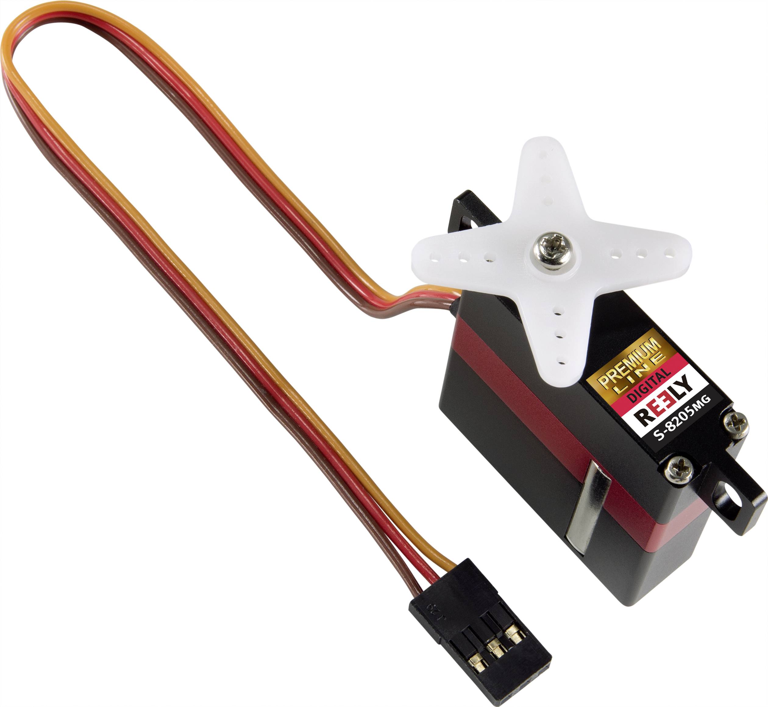 Reely Midi-Servo S-8205MG Digital-Servo Stecksystem: JR