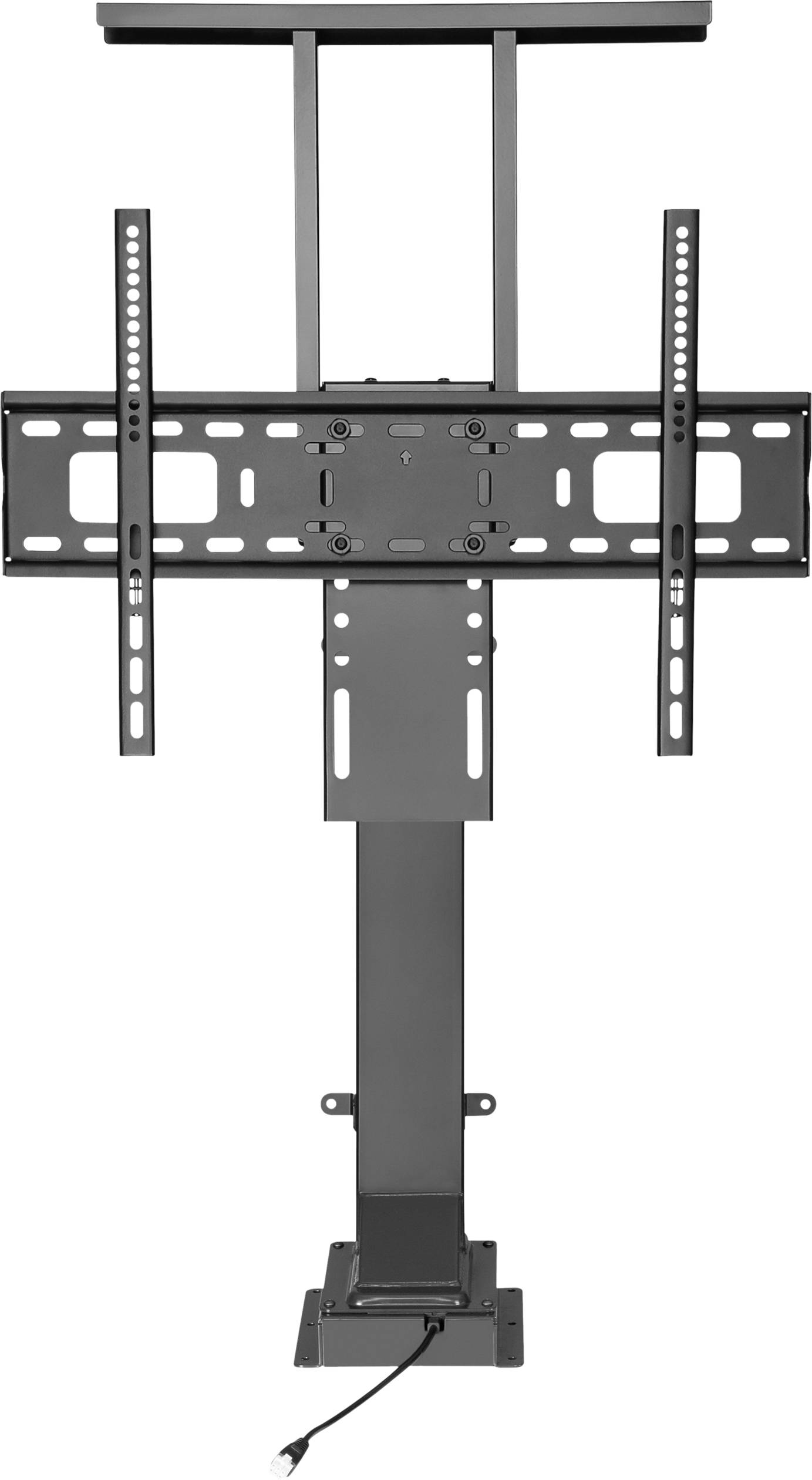SpeaKa Professional SP-MLS-500 TV-Standfuß Mit Fernbedienung 94,0cm (37") - 165,1cm (65") elektrisch motorisiert, Höhenverstellbar