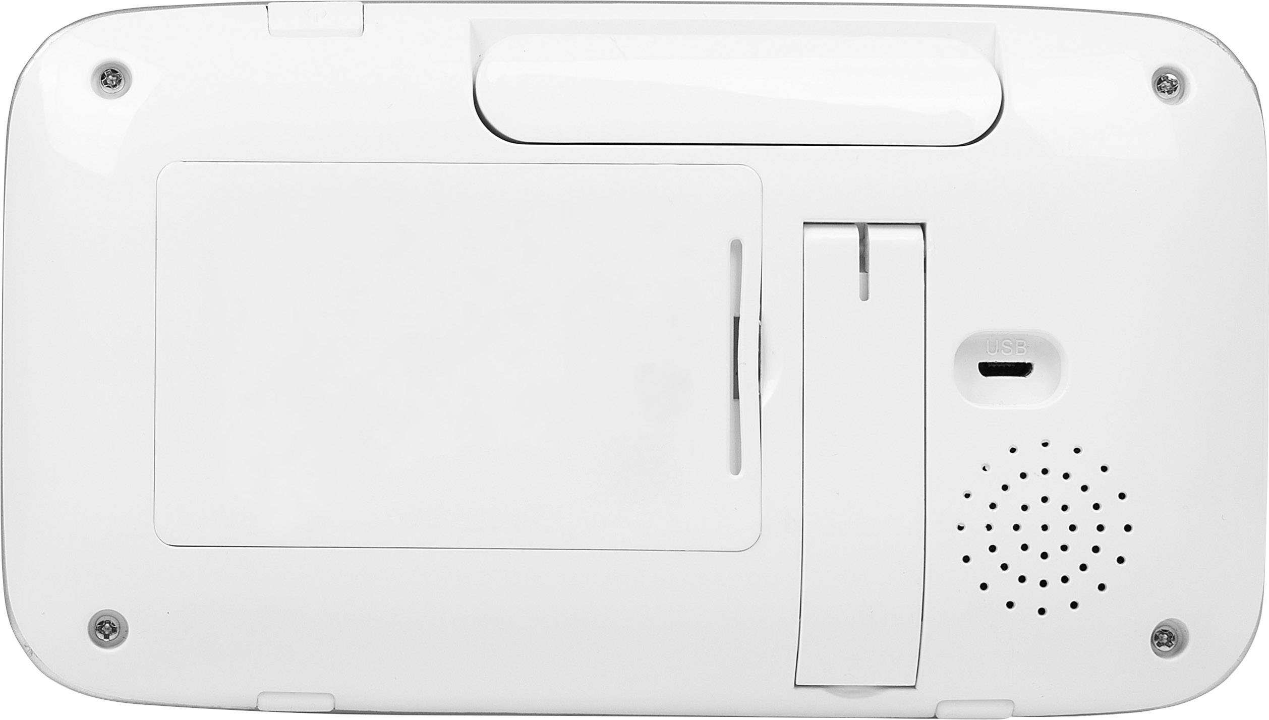 Byron Türsprechanlagen-Zubehör Kabellos, Digital, Funk Video-Inneneinheit, Zusatz-Monitor Weiß