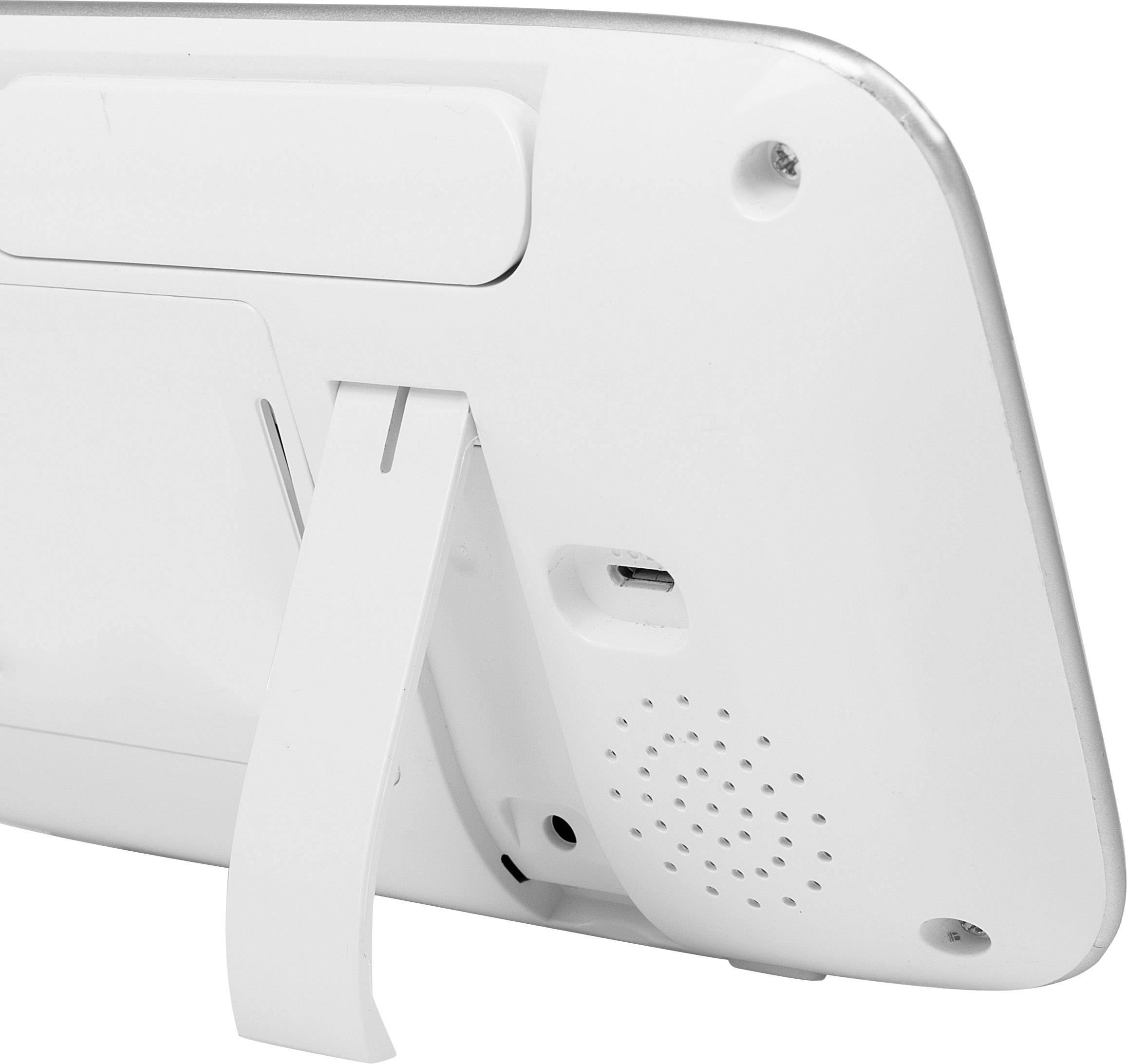 Byron Türsprechanlagen-Zubehör Kabellos, Digital, Funk Video-Inneneinheit, Zusatz-Monitor Weiß