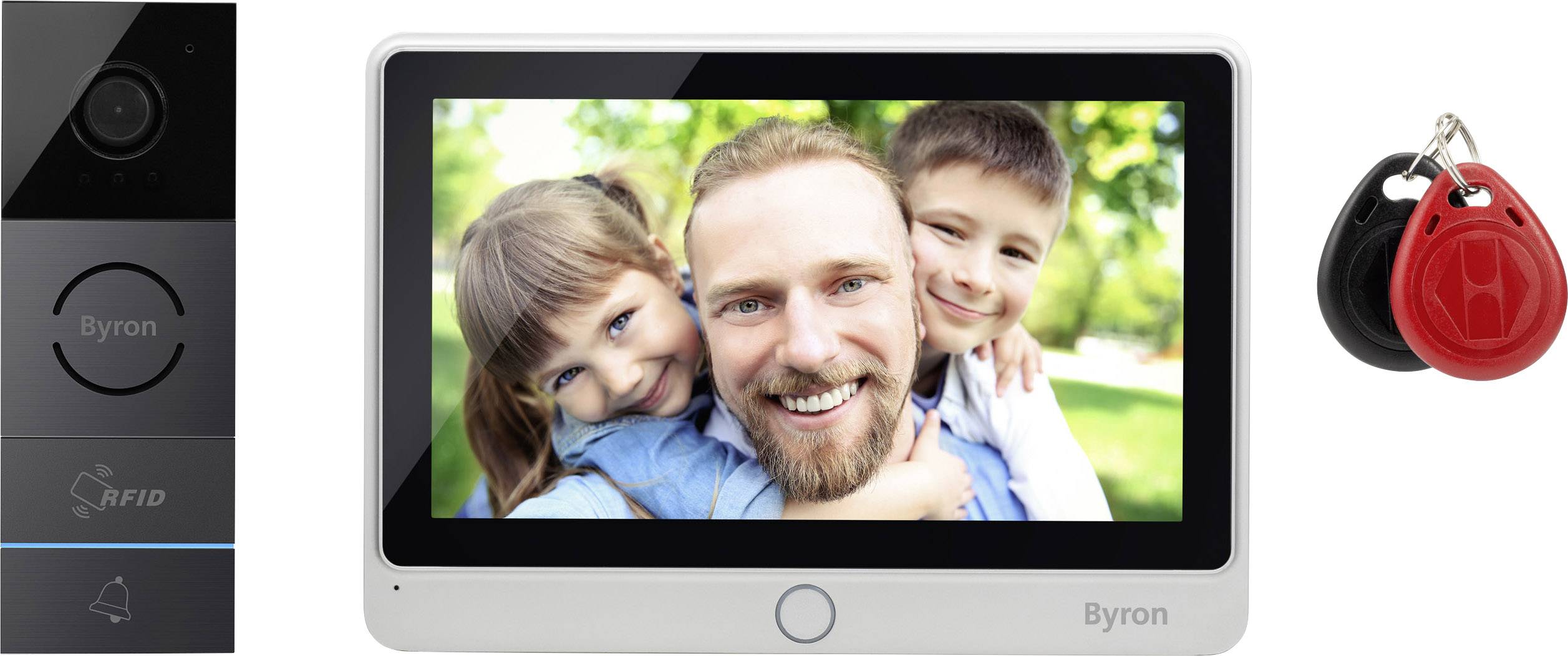 Byron Video-Türsprechanlage Kabelgebunden, 2-Draht