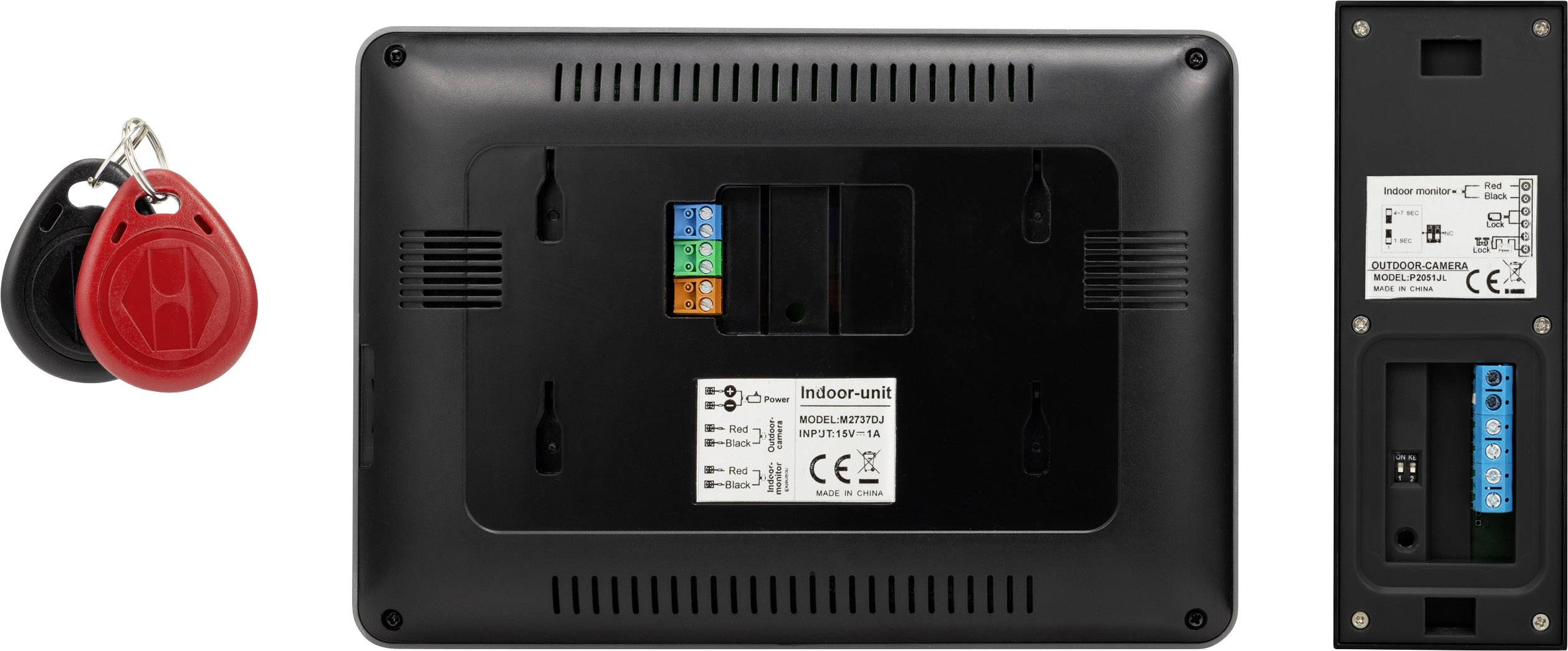 Byron Video-Türsprechanlage Kabelgebunden, 2-Draht